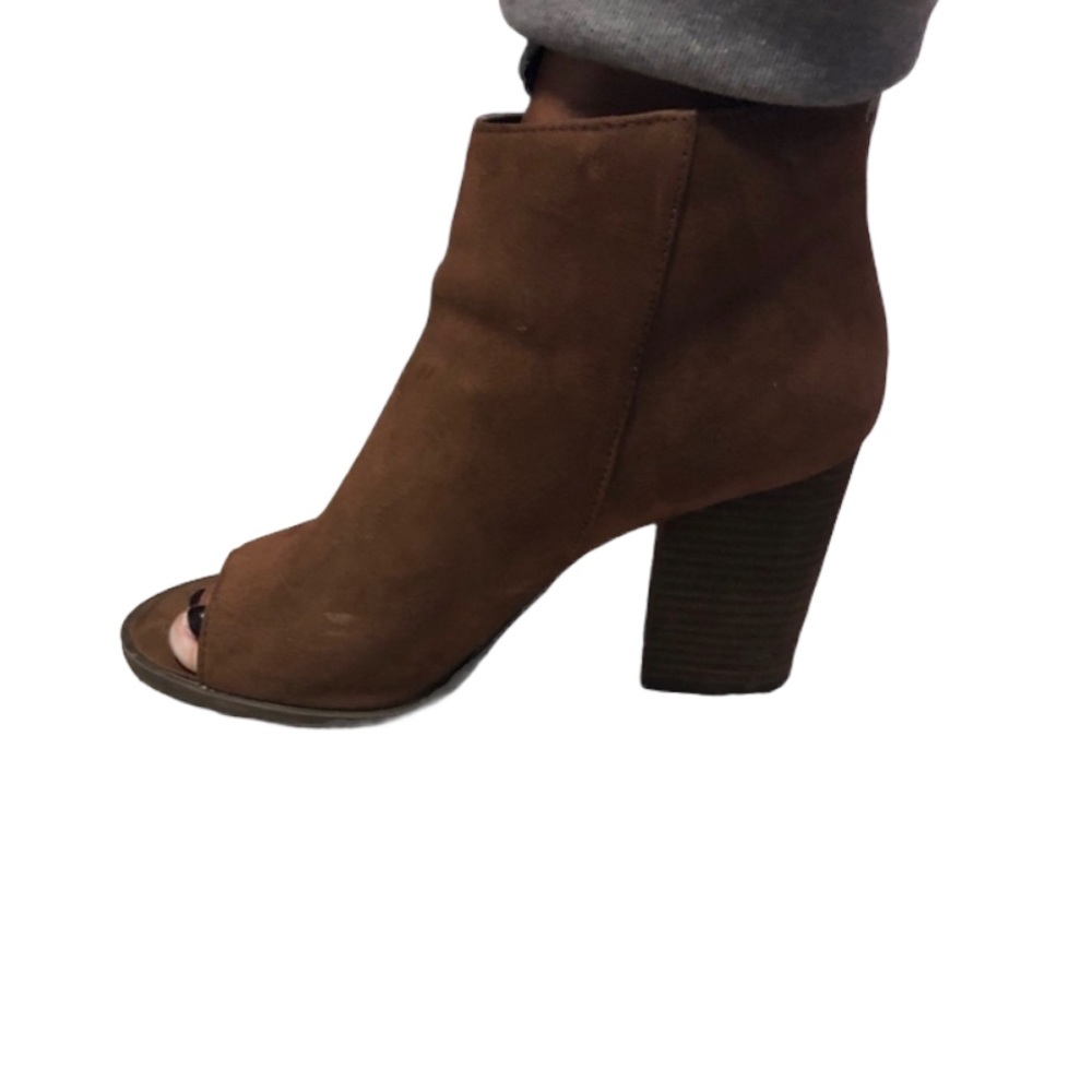 🧡HP🧡 Carlos by Carlos Santana Peep Toe Bootie - Picture 3 of 5